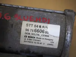 Arrancador Peugeot Citroen Opel 1.6 BlueHDI 9675660680